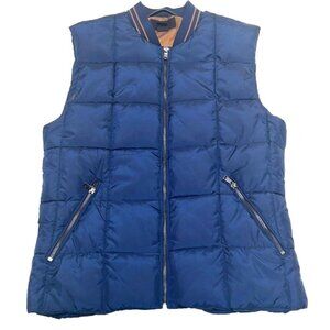 ❤️ 🆕 H&M Zip Front Puffer Vest Size 36R